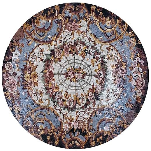 Rug Medallion Art - Luxury Mosaic