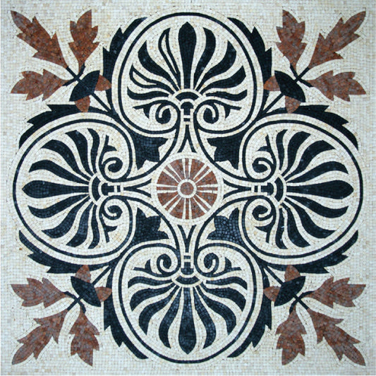 Geometric Marble Mosaic Flooring - Luxury and Elegance for Your Home