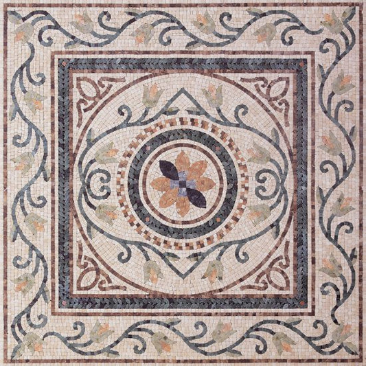 Florida Mosaic Floor - Elegant Rug Tile