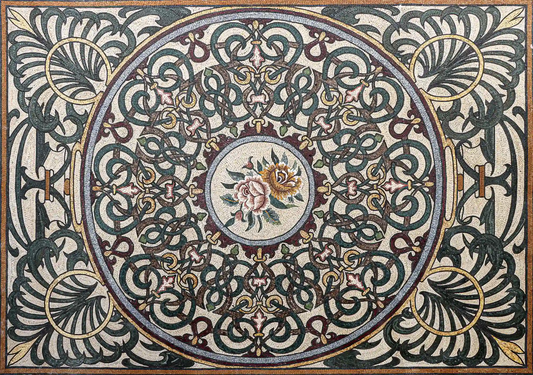 Natural Mosaic Stone - Symmetrical Art