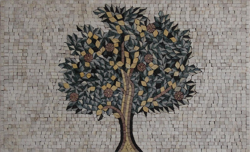 Tree In The Middle Of Nowhere - Mosaic Design