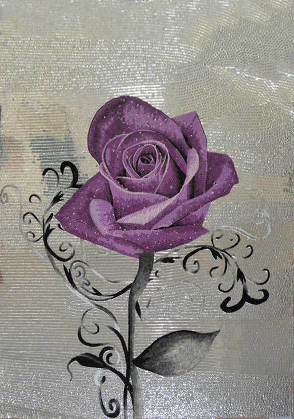 Handcrafted Floral Mosaic Art: Artisan Excellence