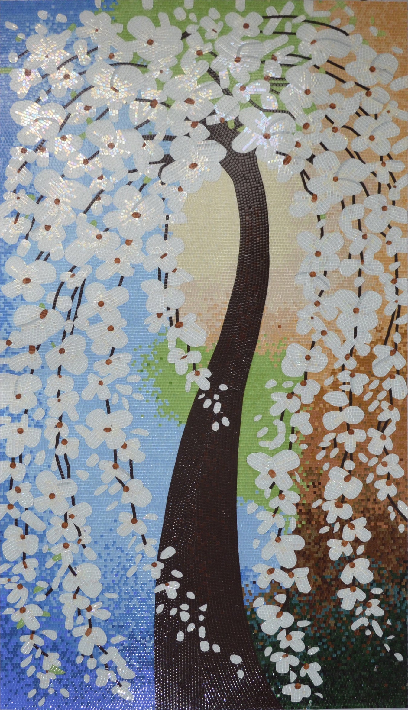 Contemporary Tree Mosaic Art: Redefining Home Decor