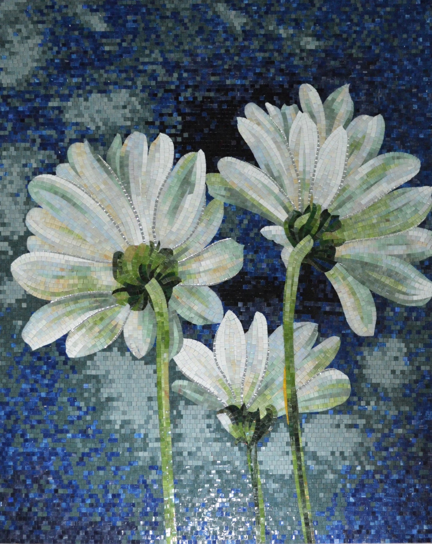 Mosaic Flower Art Gallery: Nature's Beauty Preserved