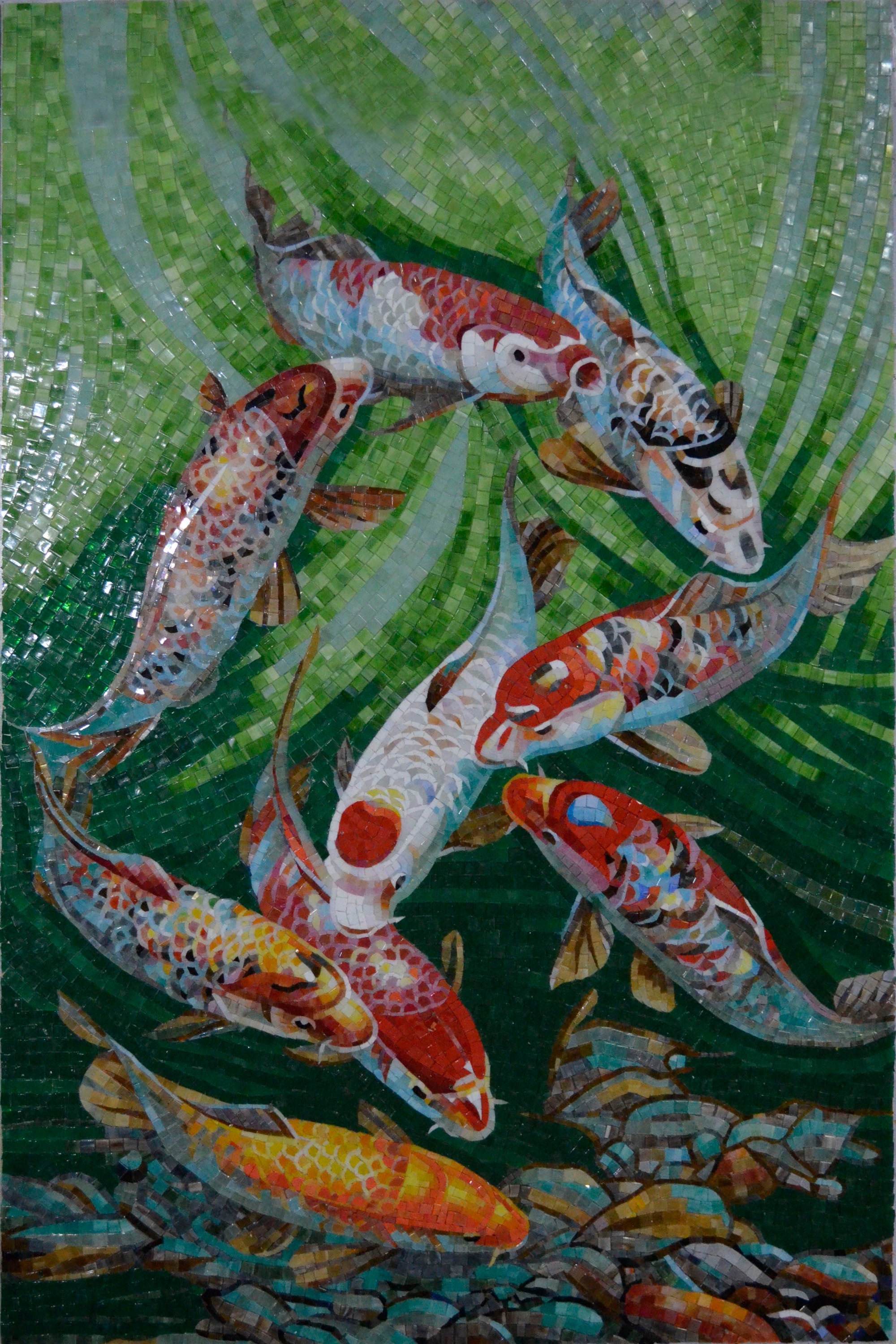 Koi mosaic store