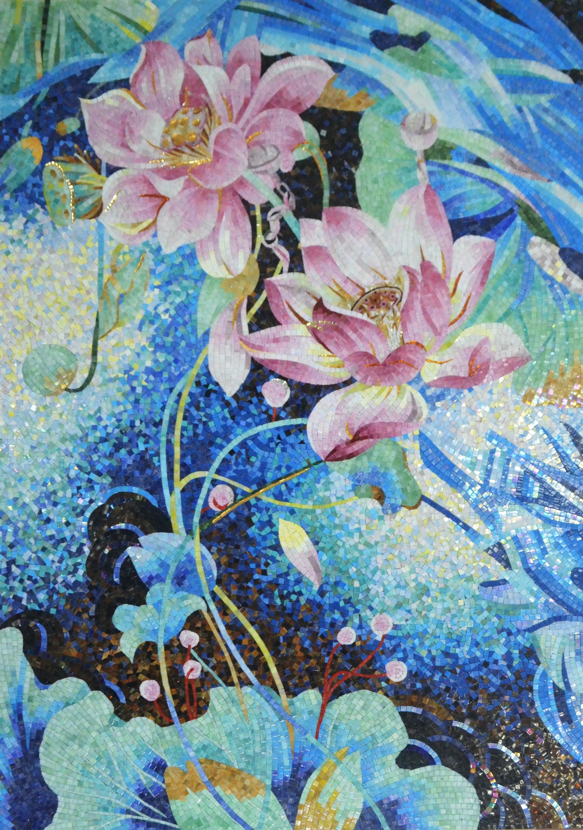 Mosaic Flower Studio: Blossom-Inspired Art