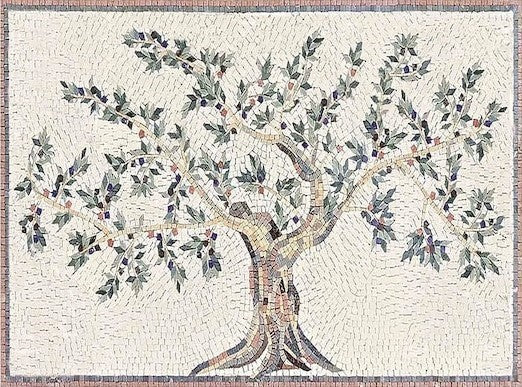 Tree Mosaic Art Design I iMosaicArt | Landscape Mosaics